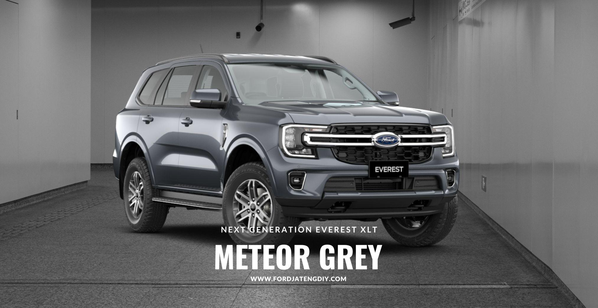 Next Generation Ford Everest XLT Grey Next Generation Ford Everest XLT Meteor Grey