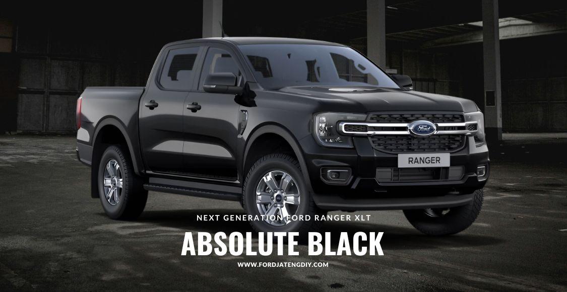 Next Generation Ford Ranger XLT Absolute Black