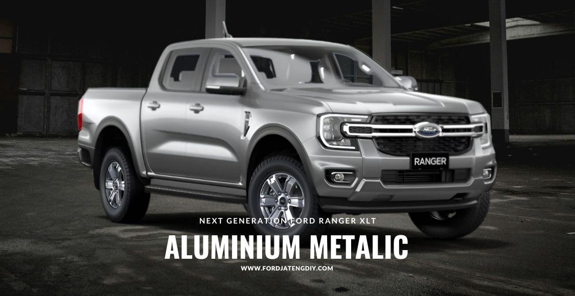 Next Generation Ford Ranger XLT Aluminium Metalic