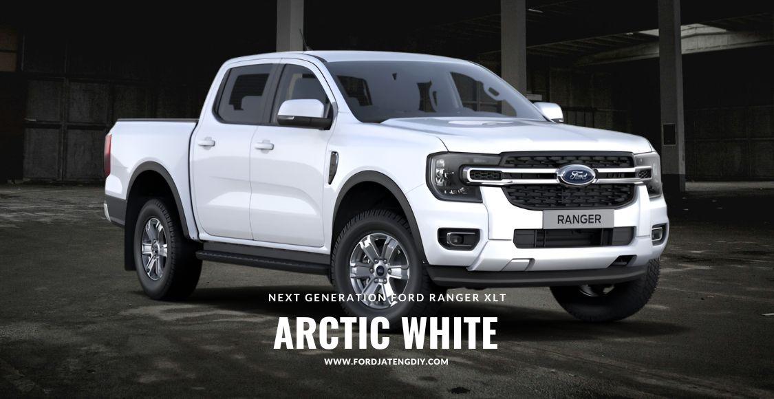 Next Generation Ford Ranger XLT Arctic White