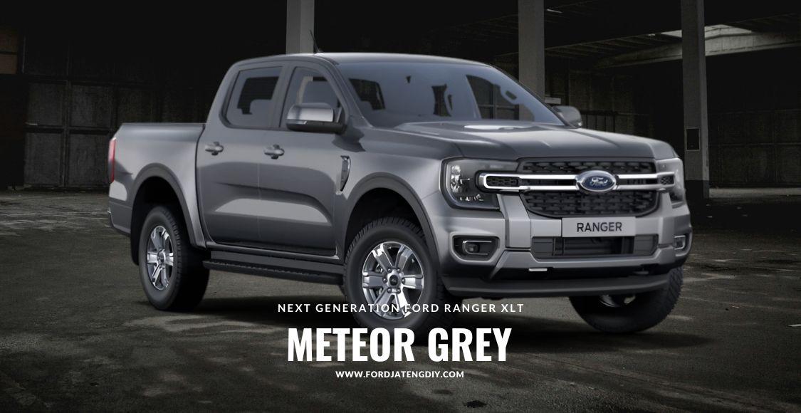 Next Generation Ford Ranger XLT Meteor Grey 1