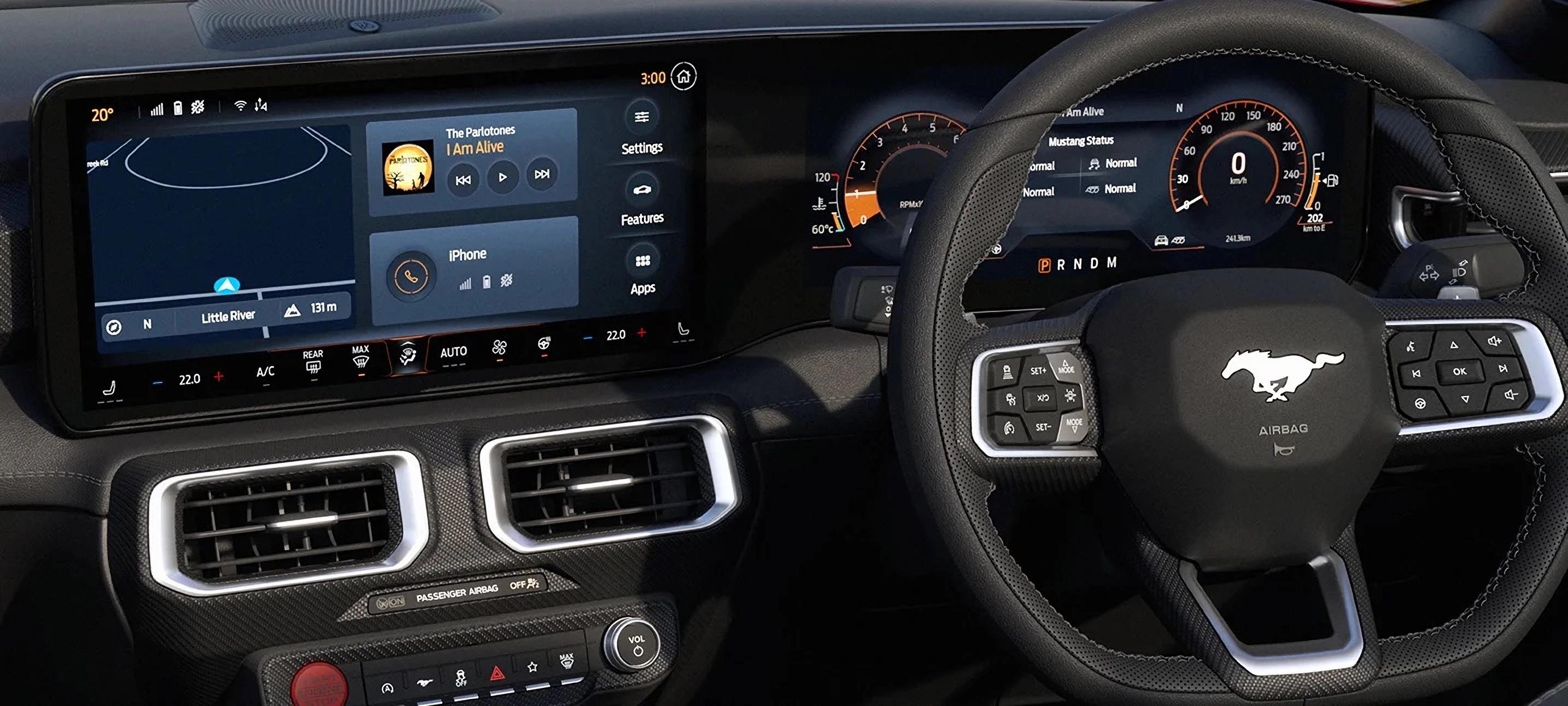 Ford Mustang Indonesia Cockpit