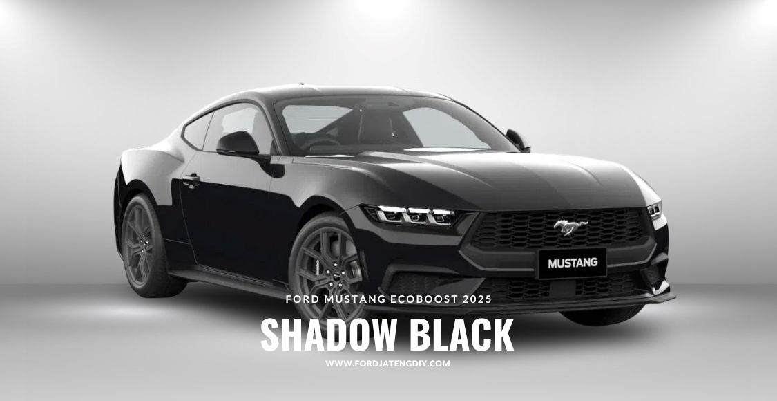 Mustang EcoBoost Shadow Black Indonesia