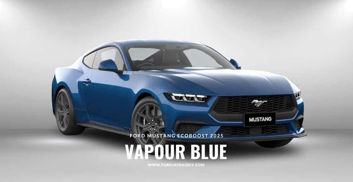 Mustang EcoBoost Vapour Blue Indonesia